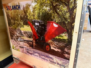 lot 4112 image: Unused SDLANCH Gas Powered Wood Chipper (SDLWC)