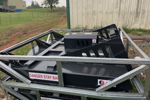 lot 4165 image: Unused JCT Heavy Duty Skid Steer Brush Cutter