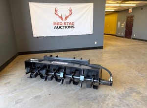 lot 4175 image: Unused JCT Skid Steer Tiller