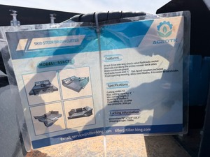 lot 4252 image: Unused Mower King Skid Steer Brush Cutter