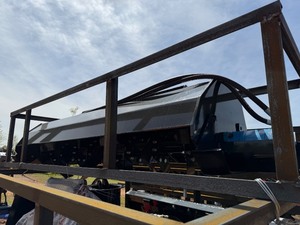 lot 4255 image: Unused Mower King Skid Steer Rotary Tiller