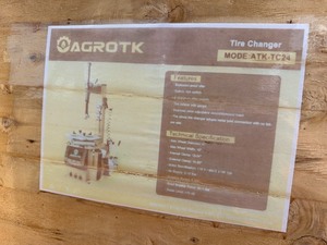 lot 4274 image: Unused AGT Tire Changer