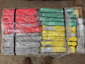 lot 4405 image: Unused Landhonor Webbing Sling Set of 22 (LHR-WS22)