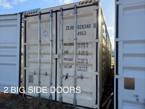 lot 4421 image: Unused Voler 40 ft High Cube Multi-Door Shipping Container (ZXJU0283400)