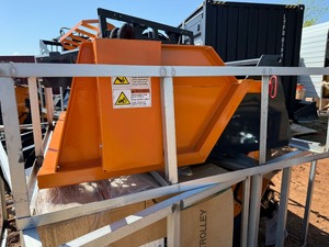 lot 4139 image: Unused Arteer 74 in Skid Steer Landscape Rock Rake (LRR-74W)