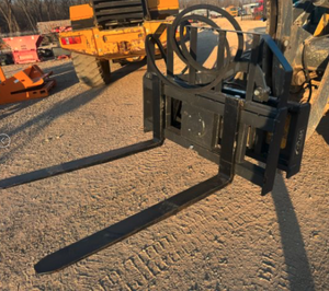 lot 4121 image: Unused Arteer Rotating Hydraulic Pallet Forks (RPT-42L)