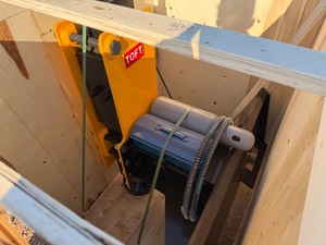 lot 4013 image: Unused TOFT Post Driver for Skid Steer (TOFT750)