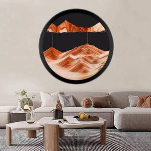 $153 TNSLGHS Moving Sand Art 3D Deep Sea, 360  Rotating Wall Art