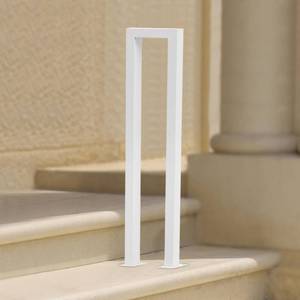 lot 2306 image: U-Shaped Stair Handrail, White Industrial Style Railing, 1 Pc