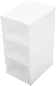 lot 2312 image: Zerodeko Shoe Storage Box Organizer Multilayer Stackable Boxes