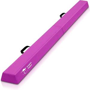 lot 2374 image: $50 Kangaroo Hoppers Folding Balance Gymnastics Beam 8FT, Anti-Slip