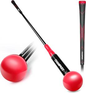 lot 2375 image: CHAMPKEY Golf Swing Trainer - Tempo & Flexibility Warm-Up Stick