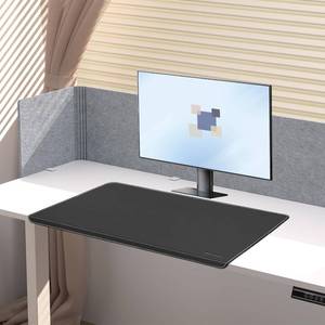 lot 2379 image: Desk Pad with Lip & Reinforced Edge, Non-Slip PU Leather