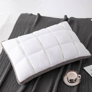 lot 2419 image: YOUR MOON Soft Pillow Queen - Down Alternative, 100% Cotton, White