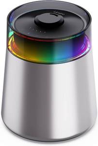 lot 2449 image: $110 7L Ultrasonic Stainless Steel Humidifier   3 Mist Levels, Quiet