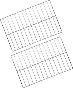 lot 2455 image: $52 W10256908 Oven Rack 23.92x15.7 in 304 Stainless, 2 Pack