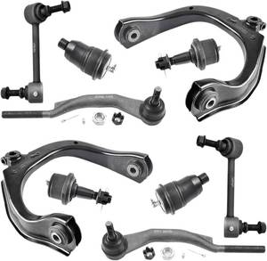 lot 2477 image: $95 ASTARPRO 10pc Front Suspension Kit UpperLower Ball Joints, UCA