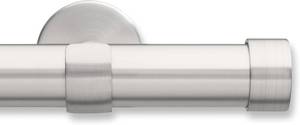 lot 2521 image: $71 MODE Cambria 6 ft Custom Curtain Rod, 1-18 in, Nickel