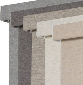 lot 2562 image: $63 Persilux Blackout Roller Shades, Cordless, Linen, 31x72 Beige