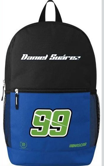 lot 1280 image: FOCO NASCAR&nbspDaniel Surez&nbspBig Logo Colorblock Backpack