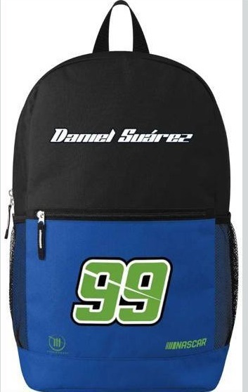 lot 1284 image: FOCO NASCAR&nbspDaniel Surez&nbspBig Logo Colorblock Backpack