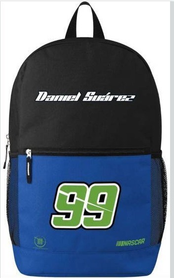 lot 1286 image: FOCO NASCAR&nbspDaniel Surez&nbspBig Logo Colorblock Backpack