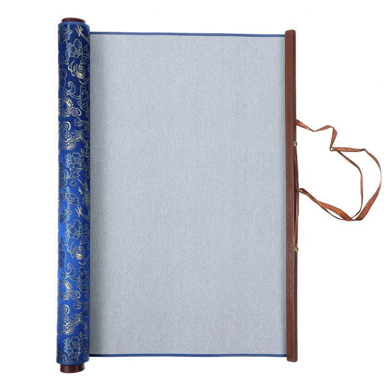 lot 3129 image: Magic Canvas Paint with Water, 30.7 x 15 Inch Large Chinese Calligraphy Paper Reusable Water Drawing Writing Cloth Scrolls Professional Water Drawing Mat for Students Beginners Practicing