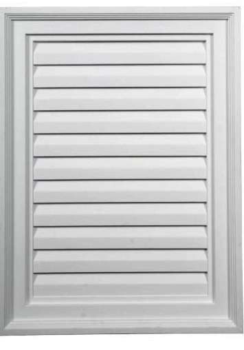 lot 1238 image: Ekena Millwork 22W x 32H  Vertical Gable Vent Louver, Non-Functional