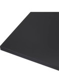 lot 8350 image: 48 x 24 x 12 HDPE Plastic Sheet, High Density Polyethylene Sheet Cutting Board Black Solid Block, for DIY, Home Floor