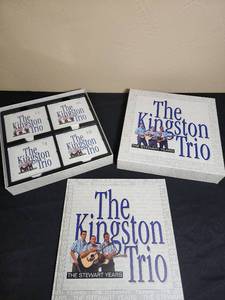 lot 208 image: The Kingston Trio - The Stewart Years Complete CD Box Set - all 10 discs accounted for, includes book with color illustrations