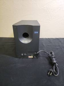lot 221 image: IBM Computer Speaker Subwoofer - untested, last known to be working