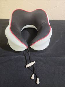 lot 396 image: High Sierra Travel Memory Foam Neck Pillow with Cord Lock - good condition