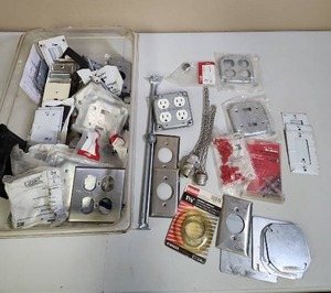 lot 565 image: Electrical Supply Lot with Rigid Conduit Parts