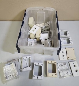 lot 567 image: Cable Boxes and Outlet Covers Lot