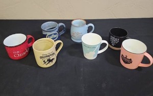 lot 680 image: Collection of Souvenir Coffee Mugs from Tourist Destinations