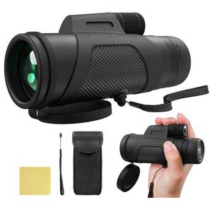 Monocular Telescope for Adults, High Powered HD Compact Monoculars Portable Handheld Telescope with BAK4 Prism FMC Lens for Hiking Bird Watching Camping Travel Concerts 12x 42 - Retail: $50