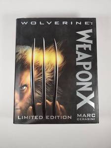 Wolverine Weapon X Limited First Edition Hardcover by Marc Cerasini