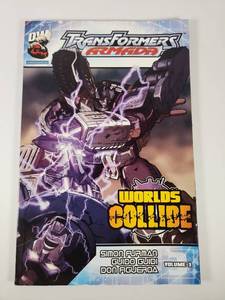lot 108 image: Transformers Armada Volume 3 Worlds Collide Trade Paperback