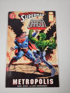 lot 113 image: Superman & Savage Dragon Metropolis Paperback