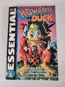 lot 122 image: Howard the Duck Essential Volume 1 Marvel Comics Collection