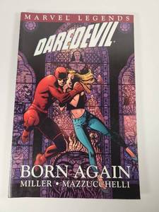 lot 134 image: Marvel Legends Daredevil Born Again TPB by Miller & Mazzucchelli