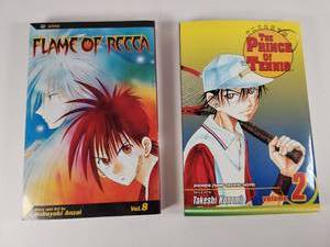 lot 184 image: Manga Book Bundle - Prince of Tennis Vol 2 & Flame of Recca Vol 8