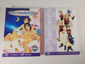 lot 197 image: Our Everlasting Vol 2 & Cafe Kichijouji Vol 2 Manga Set