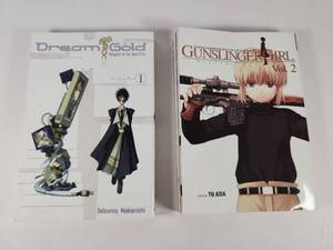lot 201 image: Gunslinger Girl Vol. 2 & Dream Gold Manga Set