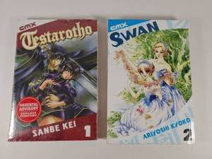 lot 204 image: CMX Manga Collection - Testament Vol 1 & Swan