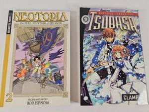lot 214 image: Manga Collection - Neotopia Vol 2 and Tsubasa Chronicle
