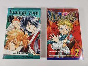 lot 223 image: Japanese Manga Book Lot - Legendz Vol 2 and Fushigi Yugi Vol 15