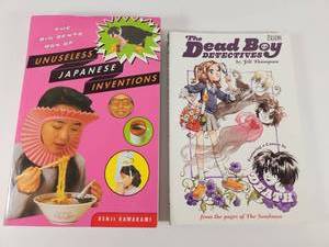 lot 227 image: The Dead Boy Detectives & The Big Bento Box of Unuseless Japanese Inventions Book Set
