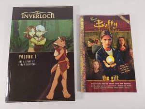 lot 246 image: Inverloch Volume 1 Manga & Buffy The Vampire Slayer The Gift Book Set