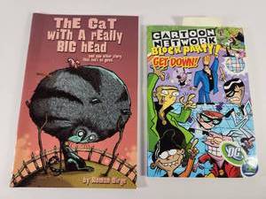 lot 256 image: Cartoon Network Block Party Comic Book Get Down & The Cat With a Really Big Head